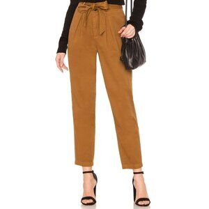 Free People Hi-Waisted Pegged 90's Brown Maize Pant-sz 8